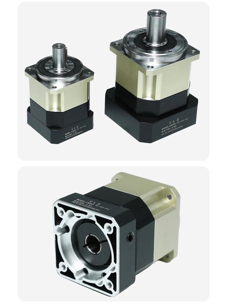 High-Precision Helical Planetary Gearbox with Servo Stepper Motor (40/60/90/115 Reducer)