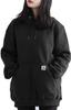 Carhartt Hoodie Sweatshirt Size Black Loose Brand Name Thick Wear Pullover, L, Men's, Unisex, Fit, Oversized, Top, Fleece-Lined, Hoodie, Fall/Winter