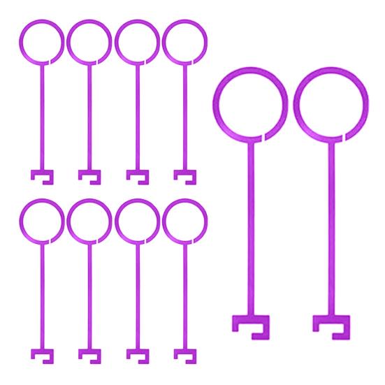 10 Stück Tontaubenhaken Schwerlast Witterungsbeständiger Kunststoff Tontaubenhalter Outdoor Schießübung Hängender Zielaufhänger