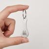 Stainless Steel Trolley Key Holder Metal Ring Supermarket Keyring Shopping Cart Keychain  Men