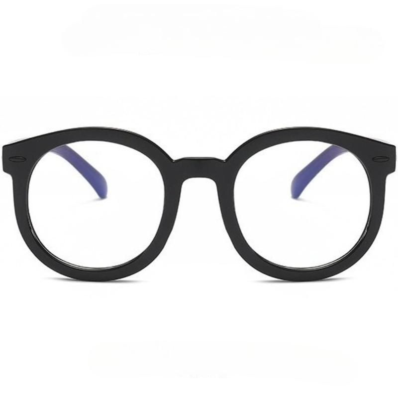

Retro Black Literary Arrow-Shaped Eyeglass Frames Men S And Women S Oversized Round Frames Classic Popular Eyeglasses