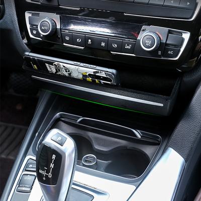 Car Center Console CD Panel Replacement Buckle Storage Box For BMW 3 4 Series F30 3GT F34 F36 2013-19 Auto Interior