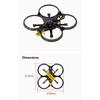 SpeedyBee Bee35 3.5inch Frame Kit 153mm Wheelbase for 3.5inch Cinewhoop Ducted FPV Freestyle RC Drones DIY Parts