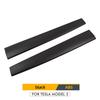 Heenvn For Tesla Model 3 2017-2023 Model Y 2021-2024 Carbon Fiber ABS Car Center Console Trim Door Side Dashboard Decor Cover