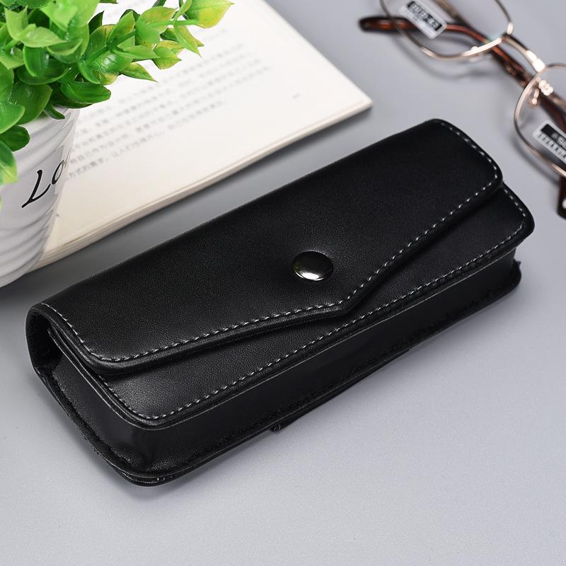 Pu Leather Glasses Holder Vintage Portable Eyewear Case Reading Glasses Case High-Quality Glasses Storage Box For Travel Gift
