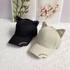 New Men'S And Women'S Fashion Cute Riveted Cat Ear Baseball Cap Personality Sunshade Sunscreen Cap