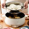 220V 1-2 People Multi Cookers Single/Double Layer Electric Pot  Household Non-stick Pan Hot Pot Rice Cooker Cooking Appliances