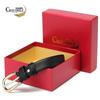 Crocodile Women's Genuine Leather Litchi Grain Pin Buckle Belt