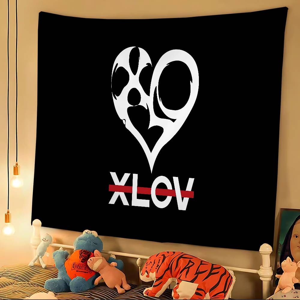 Popular Kpop Group X-XLov Hanging Bohemian Tapestry Hanging Tarot Hippie Wall Rugs Dorm Japanese Tapestry