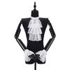 Vintage Styles Neck Ruff Unique Fashion Necklace Ruffled Pattern Neck Collar for Cosplay Lover