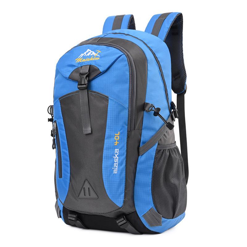 USB Rechargeable Backpack Casual Sports School Bag for Men and Women Lightweight Outdoor Hiking Bag Large Capacity Travel Bag