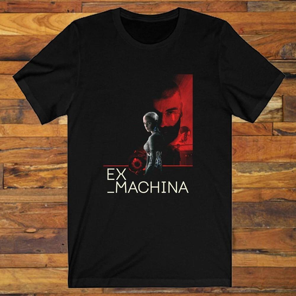 Ex Machina Movie Men s Black S-5XL XL