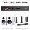 2-in-1 HDMI 2.0 Splitter & Audio Separator for PS4/Switch with ARC Support