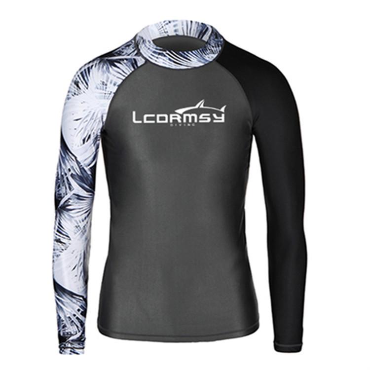 

Men s Quick-Dry Sun Protection Long Sleeve Wetsuit for Swimming & Freediving Large