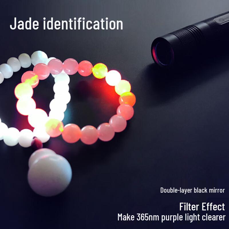 SHENYU 365nm UV Blacklight Flashlight