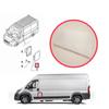 BSP1125 Víko záklopky plnicího hrdla palivové nádrže Kryt víka dvířek 1385931080 pro Fiat Ducato Citroen Jumper Relay Peugeot Boxer 2014-On