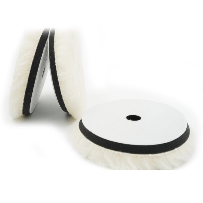 1 szt. 6"/7" wełniana podkładka polerska do maszyny polerującej woskowanie polerowanie polerowanie pielęgnacja lakieru samochodowego podkładki polerskie do polerowania samochodu