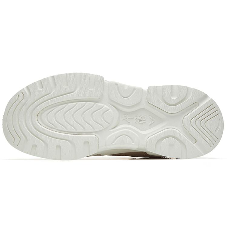 Anta Millennium 5.0 Cushioned Anti-Slip And Wear-Resistant Lightweight Low-Top Casual Shoes Women's White Green 122248890-4