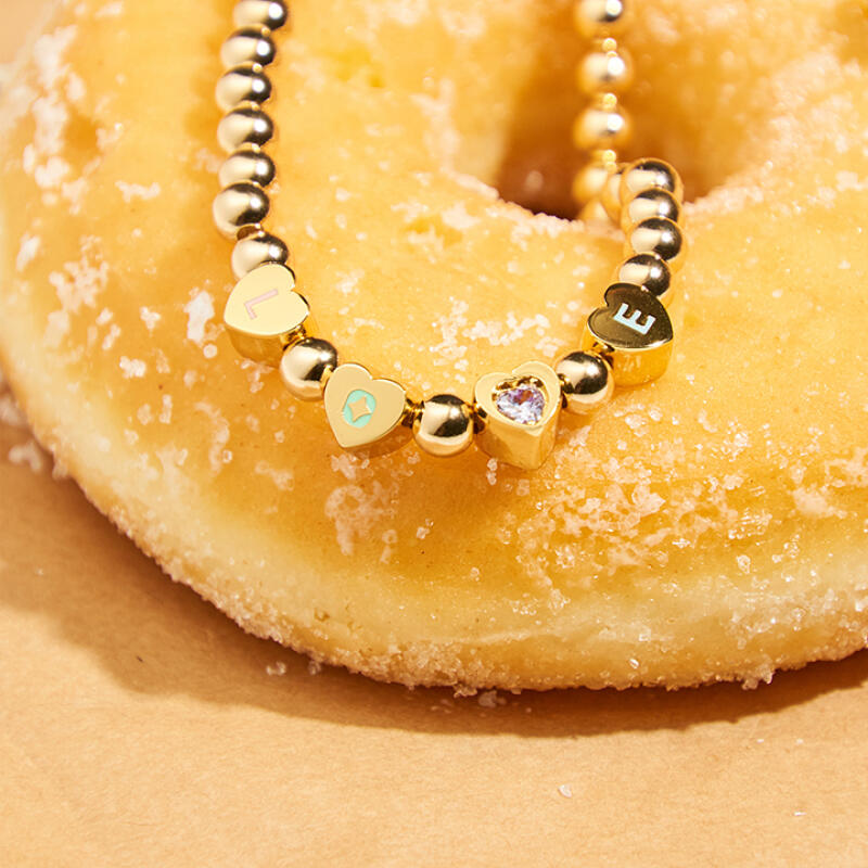 LoVe Initial Bracelet