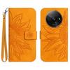 HT04 For Xiaomi Redmi A3 4G/Poco C61 4G Wallet Case Sunflower Handbag Flip Leather Phone Cover