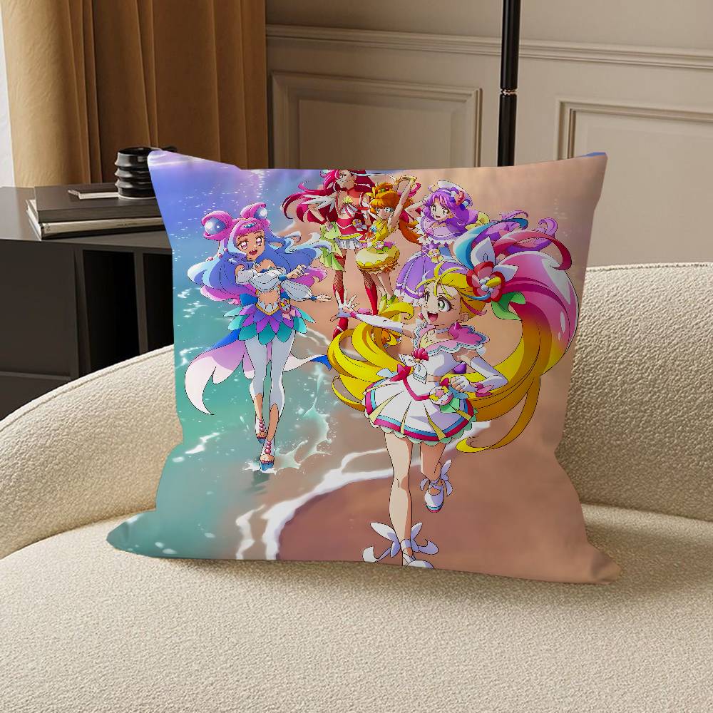 Т-Тропикал-Руж-Претти Кюа Наволочка мультфильм Подарок Наволочка для подушки Спальня Дом Диван Кресло Сиденье Декор наволочка 12x12Inch