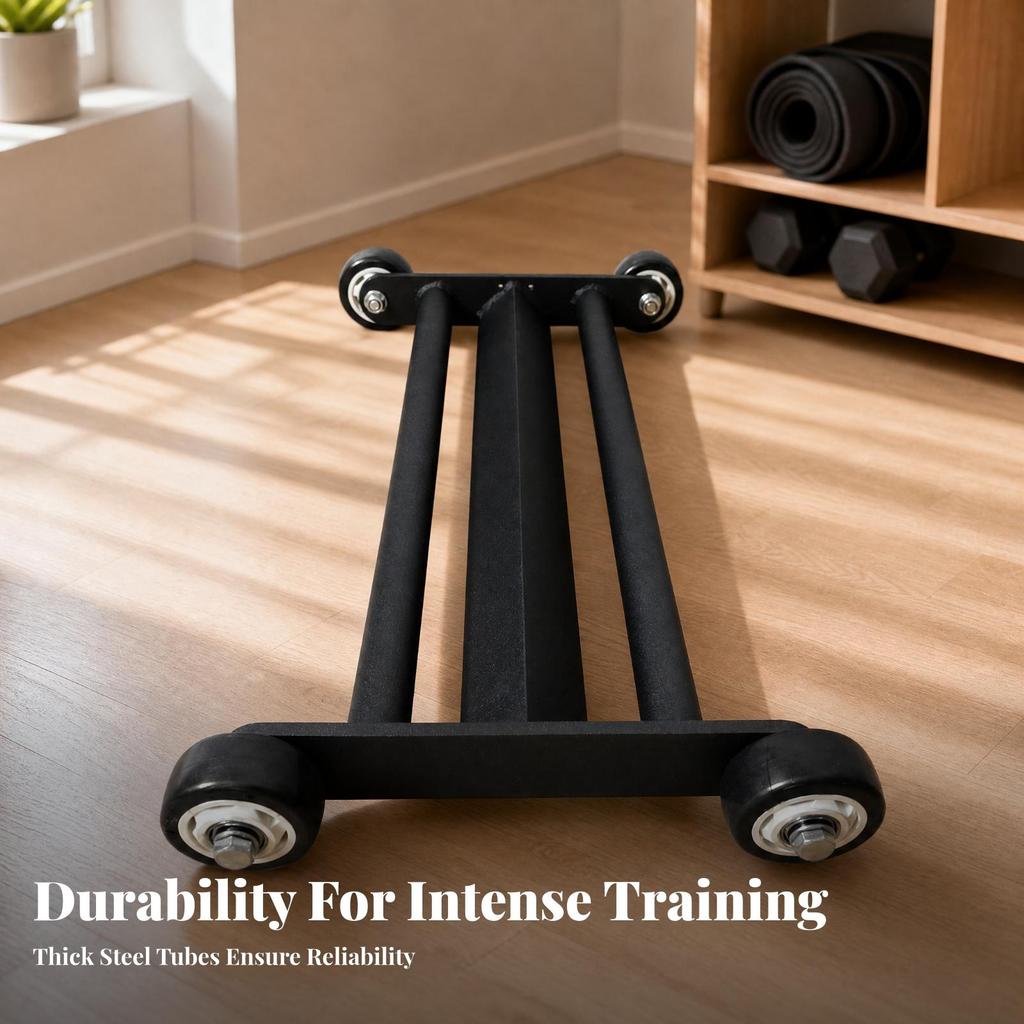 Core Training Apparatus with Pipe-Frame Frame Stable for Home Workout Users
