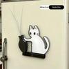 Acryl Katzen Schnurrhaare Sammlung Ornamente Magnetisch Cartoon Katze Haare Aufbewahrung Katze Schiebende Vase Dekor Kühlschrankmagnet