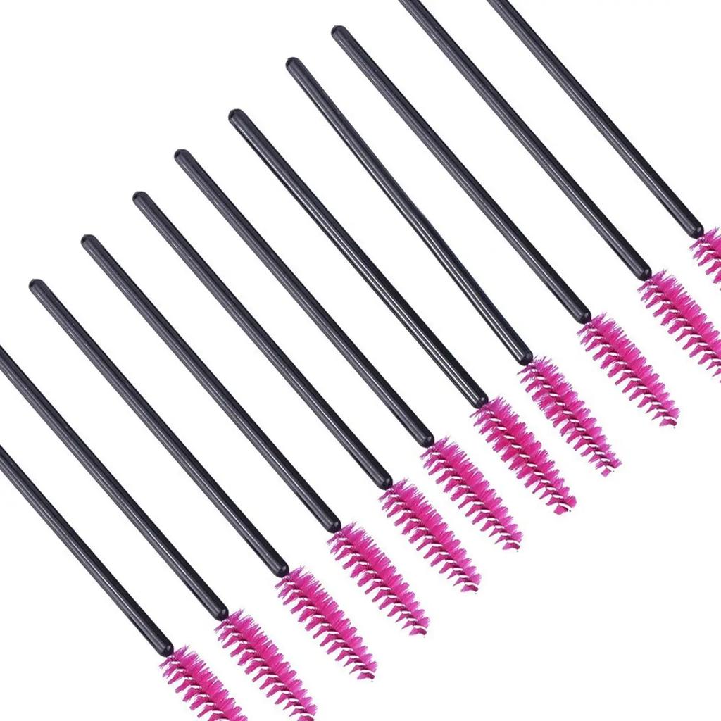 200PCS Disposable Eyelash Wands Spoolies Wands Spoolies for Eye Lash Eyebrow and Makeup Cosmetic Brush Mascara ToolsExtension,