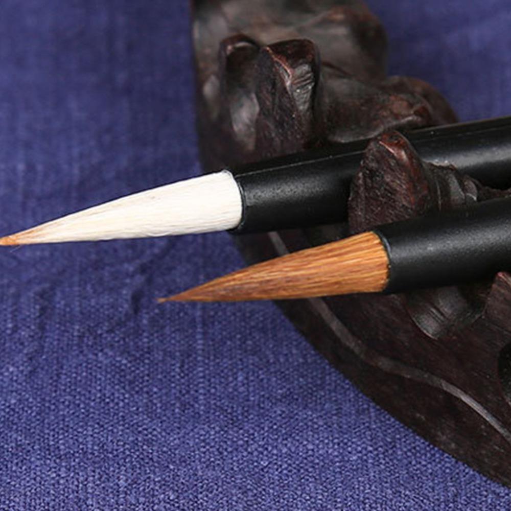 2PCS Nylon Hair Beginner Practice Brush Mixed Hair Writing Brush  Student Beginner Training