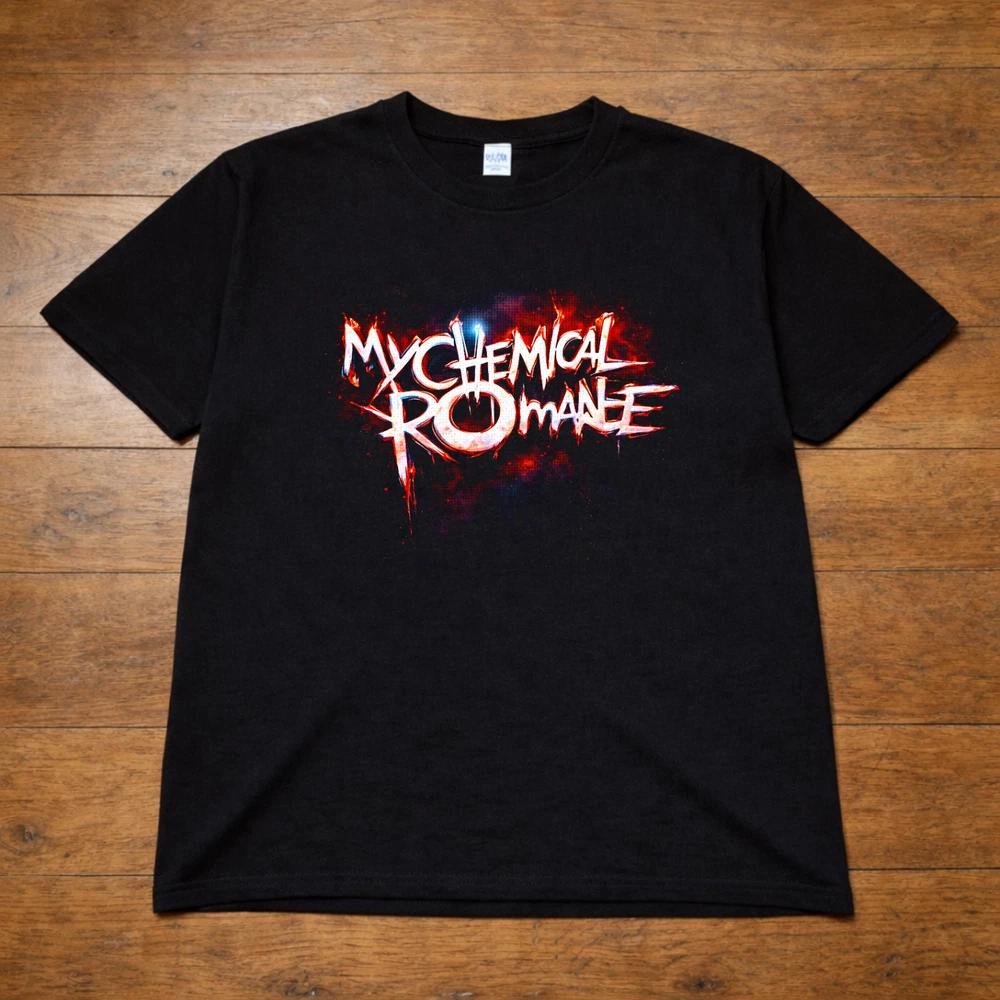 My Chemical RoUnisexce Band T Shirt MCR Rock Logo Tee Adults Kids 2XL