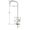 Stainless Steel RO Water Faucet Reverse Osmosis Water Filtration System Water Filter Faucet Kitchen Drinking Water Faucet