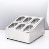 Handun 1/9 Stainless Steel Sloped Gastronorm Rack Set
