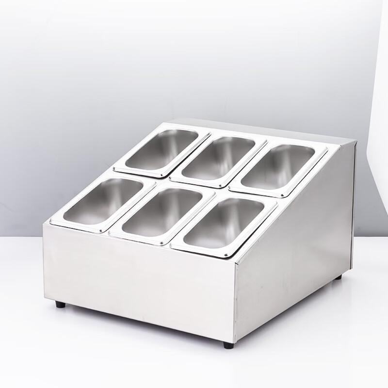 Handun 1/9 Stainless Steel Sloped Gastronorm Rack Set