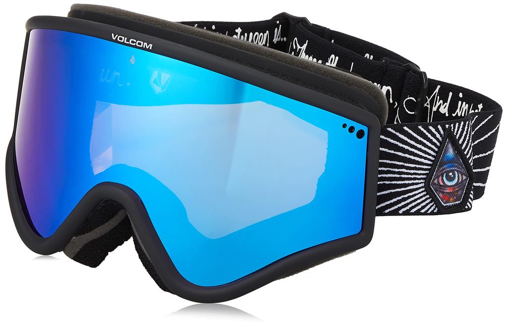 Volcom Jamie Lynn Snow Goggles UV Blue EA for Skiing and Snowboarding (Anti-Fog, Scratch-Resistant, Protection) / AF_YAE /
