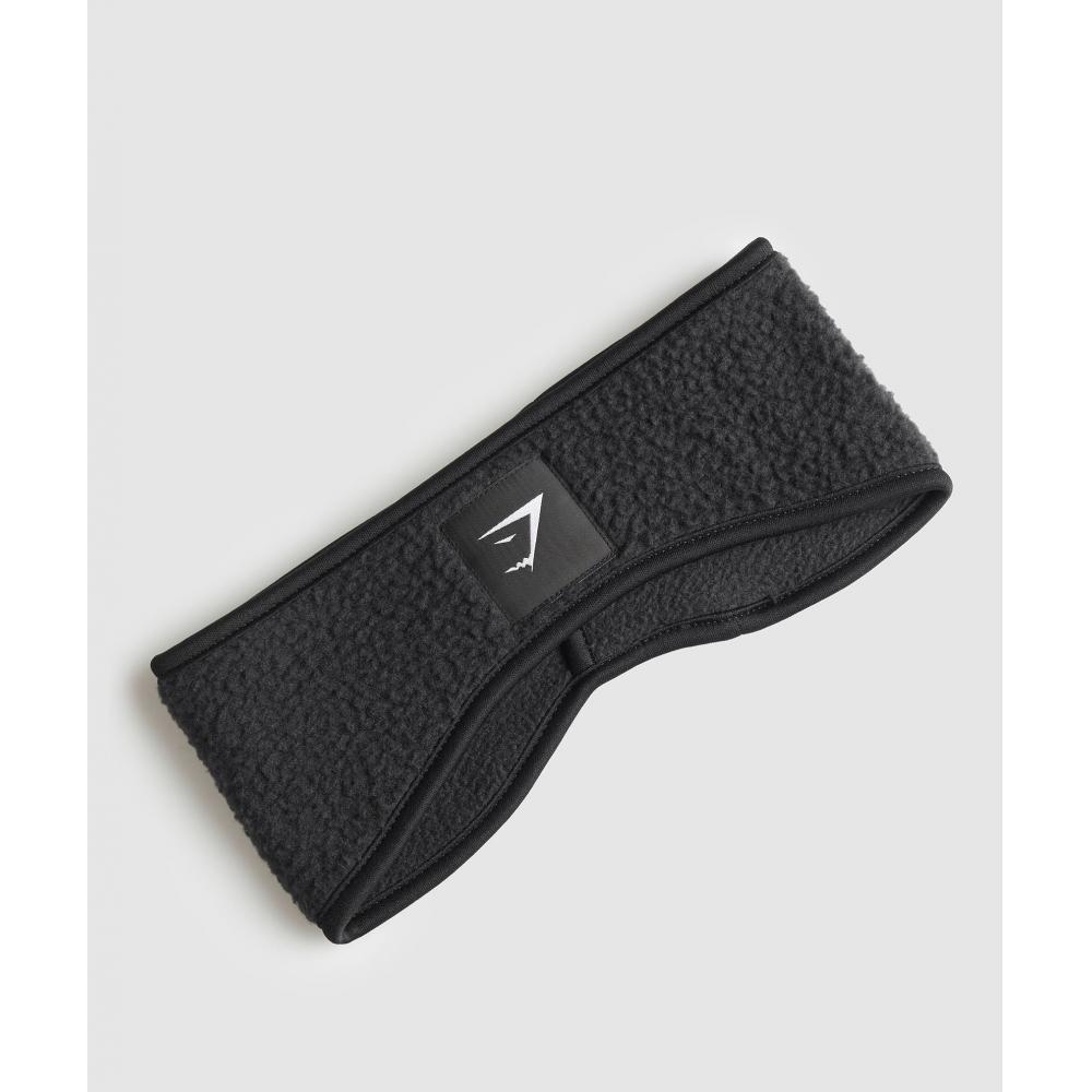 

Gymshark Fleece Headband Black I4a1f Bb2j M/L