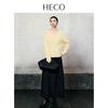 HECO Women's V-Neck Wool & Cashmere Sweater