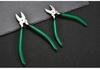 6-Inch Industrial Diagonal Cutting Pliers for Electronics and Models - Offset Jaw Design