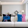 A-Alpines Team Cool Logo Cushion Cover Comfortable and Soft Bedding Skin Friendly Leisure Sofa Car Office Pillowcase
