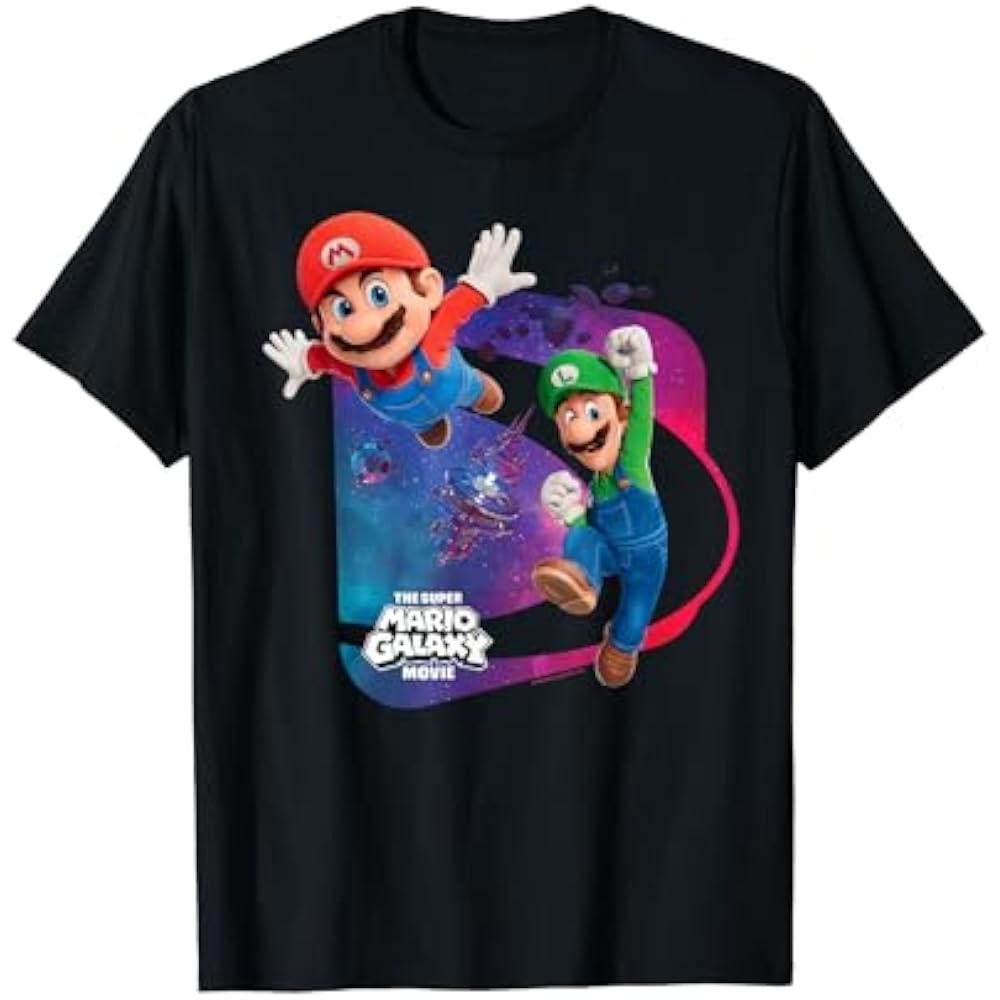 The Super Mario Galaxy Movie Mario & Luigi Adventure T-shirt
