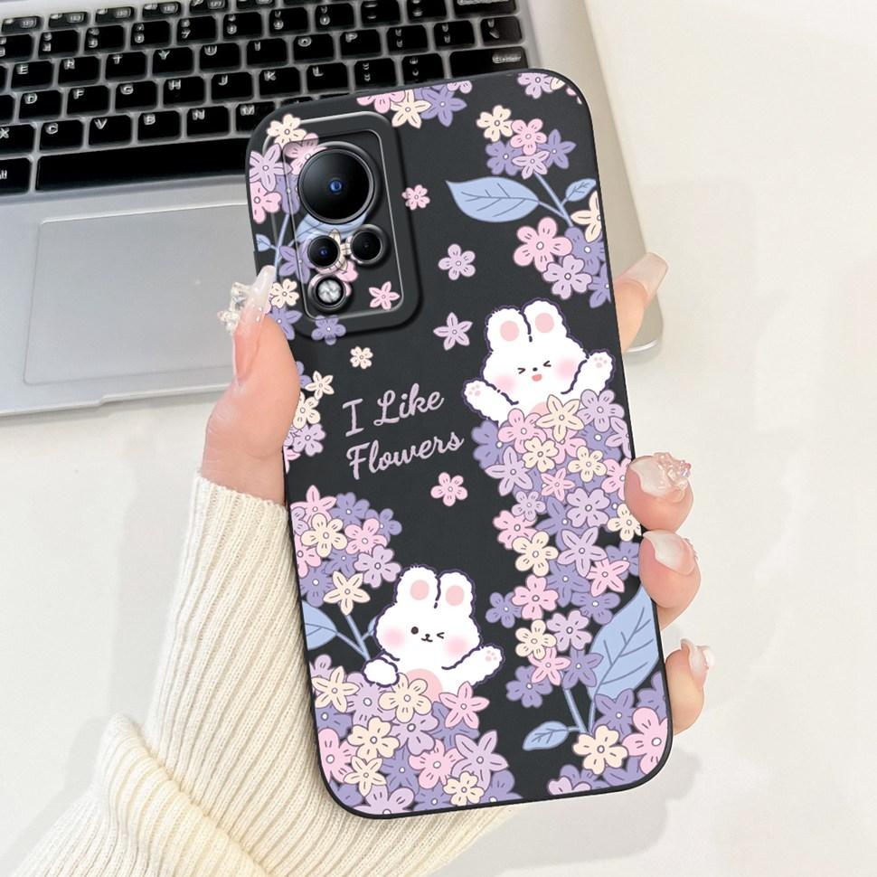 For Infinix Note 11 Case Lovely Cartoon Animal ShockProof Back Cover For Infinix Note 11 Note11 Fundas X663 X663B Phone Shell