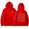 New Style Casual Sweatshirt For Women Plus Velvet Thick Warm Coat With Hood Printed Letters Women'S Fashion Trend