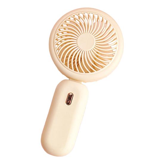 Folding Handheld Fan 3 Speed Adjustable USB Rechargeable Summer Cooling Fan Portable Outdoor Travel Mini Personal Fan
