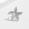 Starfish, Sun, Moon, Flower Earrings, Cold Wind Earrings, Versatile Temperament, and High-end Earrings.
