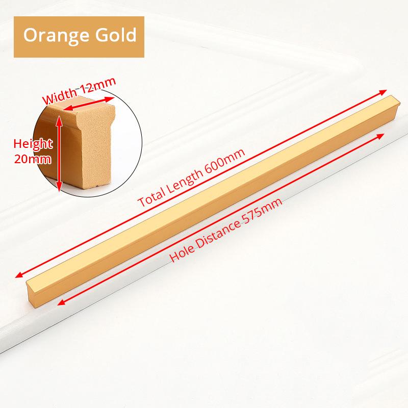 KAK American Style Black Cabinet Handles Gold T Bar Aluminum Alloy Kitchen Cupboard Pulls Drawer Knobs Furniture Handle Hardware