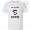New Men's T-shirt Classic Short Sleeved Shirt COFFEE ECG EKG Summer Top Casual T-shirt CAFFEINE MEME Casual Women Tee Shirt Tops
