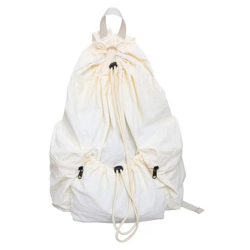 New travel and leisure lightweight large-capacity drawstring bundle backpack travel bag backpack schoolbag daily commute