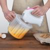 Milk Splash Proof Butter Graduated Egg Beating Cup Baking Tool Measuring Cup Mixing Bowl
