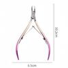 Stainless Steel Cuticle Clippers Trimmer Dead Skin Remover Pedicure Tool Cuticle Nippers Nail Manicure Scissors for Personal