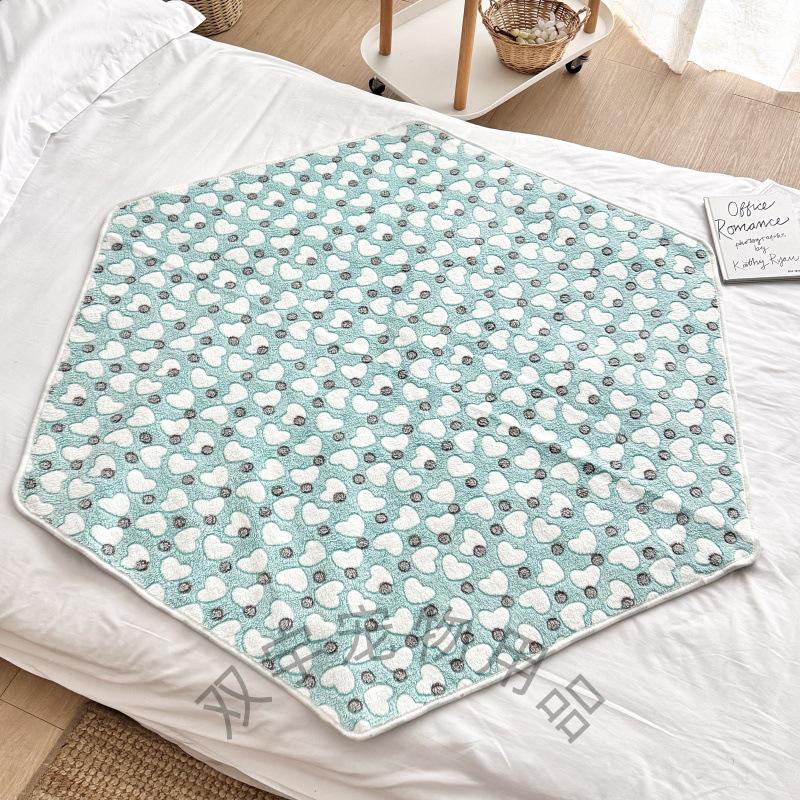 Thickened Warm Waterproof Dog Blanket Pad - Bite-Resistant, Urine-Proof, Washable Cotton Cover