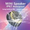 Mini Portable Waterproof Bluetooth Speaker | 360° Surround Sound | Fashionable Aluminum Shell | Essential for Home & Travel